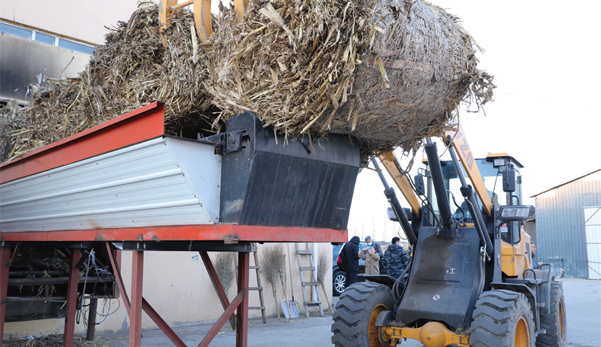 山西長(zhǎng)治市用上秸稈鍋爐，暖身又暖心